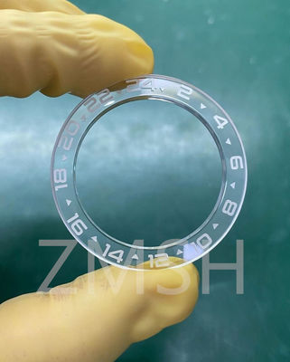 Casque de montre en saphir résistant aux rayures, imperméable à l'eau, rose bleu 0,5 - 200 mm d'épaisseur
