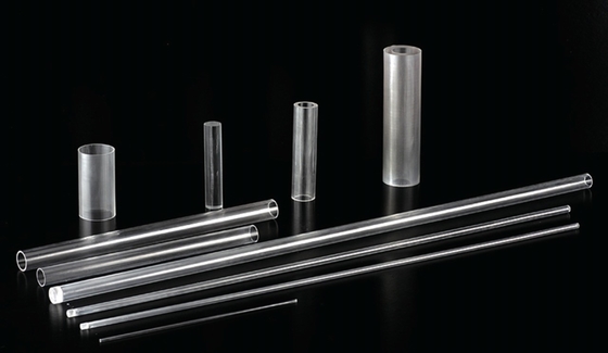Tube/Rod High Temperature polis optiques de Sapphire Glass Tube Cylinder Lens